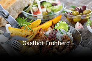Gasthof Frohberg online reservieren