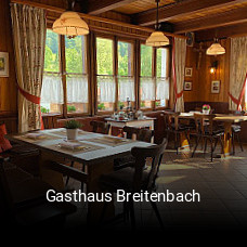 Gasthaus Breitenbach tisch buchen