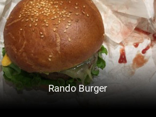 Rando Burger tisch buchen