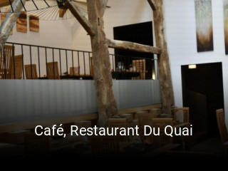 Café, Restaurant Du Quai tisch reservieren