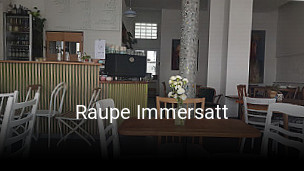 Jetzt bei Raupe Immersatt einen Tisch reservieren