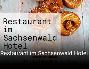 Restaurant im Sachsenwald Hotel tisch reservieren
