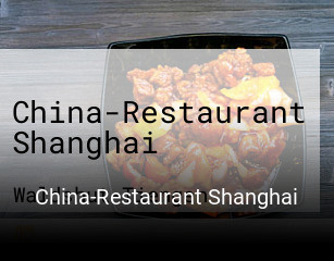 China-Restaurant Shanghai tisch reservieren