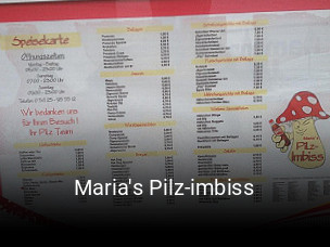 Maria's Pilz-imbiss tisch reservieren