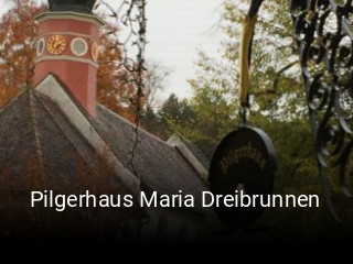 Pilgerhaus Maria Dreibrunnen tisch buchen