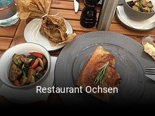 Restaurant Ochsen tisch buchen