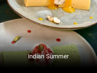 Indian Summer tisch reservieren