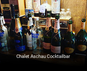 Chalet Aschau Cocktailbar online reservieren