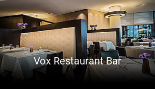 Vox Restaurant Bar tisch reservieren