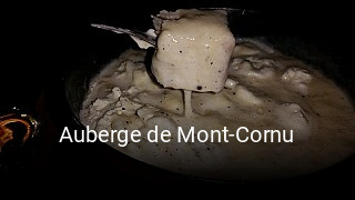 Auberge de Mont-Cornu tisch buchen