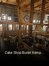 Jetzt bei Cake Shop Buren Kemper einen Tisch reservieren