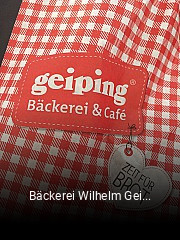 Bäckerei Wilhelm Geiping GmbH & Co online reservieren