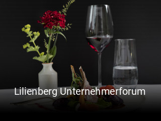Lilienberg Unternehmerforum tisch buchen