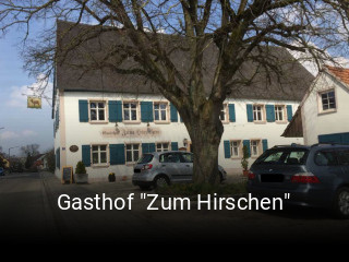 Gasthof "Zum Hirschen" online reservieren