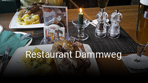 Jetzt bei Restaurant Dammweg einen Tisch reservieren