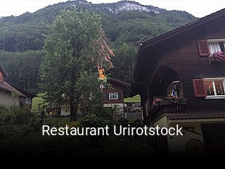 Restaurant Urirotstock tisch buchen