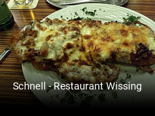 Schnell - Restaurant Wissing online reservieren