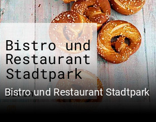 Bistro und Restaurant Stadtpark tisch reservieren