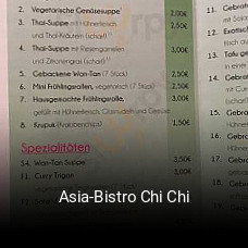 Jetzt bei Asia-Bistro Chi Chi einen Tisch reservieren