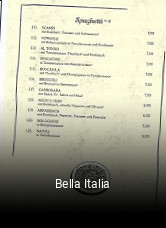 Bella Italia tisch reservieren