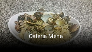 Jetzt bei Osteria Mena einen Tisch reservieren