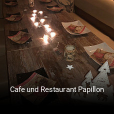 Cafe und Restaurant Papillon tisch reservieren