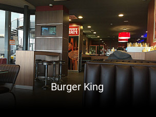 Burger King tisch reservieren