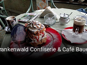 Frankenwald Confiserie & Café Bauer online reservieren