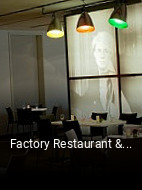 Jetzt bei Factory Restaurant & Bar - CLOSED einen Tisch reservieren