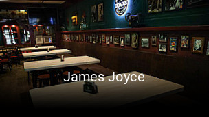 Jetzt bei James Joyce einen Tisch reservieren
