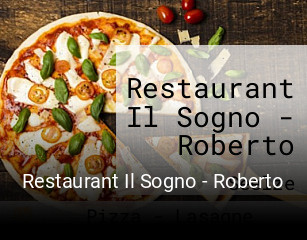Restaurant Il Sogno - Roberto tisch reservieren