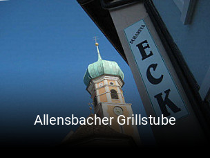Allensbacher Grillstube tisch reservieren