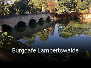Burgcafe Lampertswalde tisch reservieren