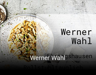 Werner Wahl tisch buchen
