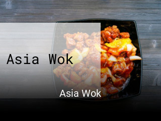 Jetzt bei Asia Wok einen Tisch reservieren