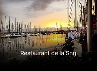 Restaurant de la Sng online reservieren
