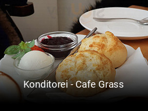 Jetzt bei Konditorei - Cafe Grass einen Tisch reservieren