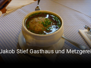 Jakob Stief Gasthaus und Metzgerei online reservieren