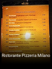Ristorante Pizzeria Milano reservieren