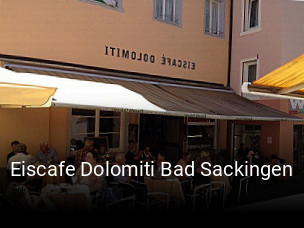 Eiscafe Dolomiti Bad Sackingen tisch reservieren