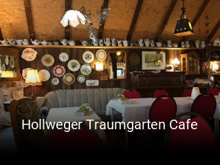 Hollweger Traumgarten Cafe reservieren