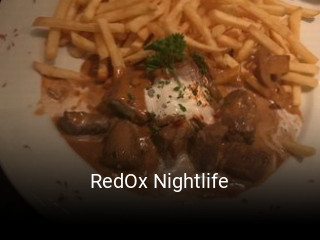 RedOx Nightlife tisch buchen