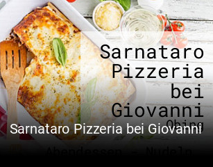 Jetzt bei Sarnataro Pizzeria bei Giovanni einen Tisch reservieren