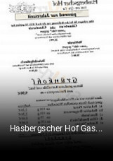 Hasbergscher Hof Gastronomie Gmbh tisch buchen