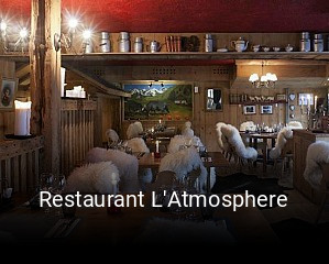 Jetzt bei Restaurant L'Atmosphere einen Tisch reservieren