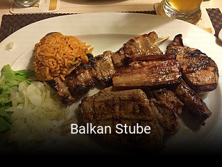 Jetzt bei Balkan Stube einen Tisch reservieren