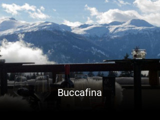 Buccafina tisch buchen
