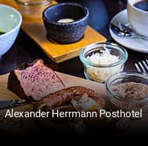 Alexander Herrmann Posthotel tisch reservieren
