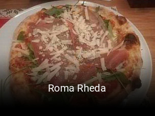 Jetzt bei Roma Rheda einen Tisch reservieren