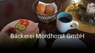 Jetzt bei Bäckerei Mordhorst GmbH einen Tisch reservieren